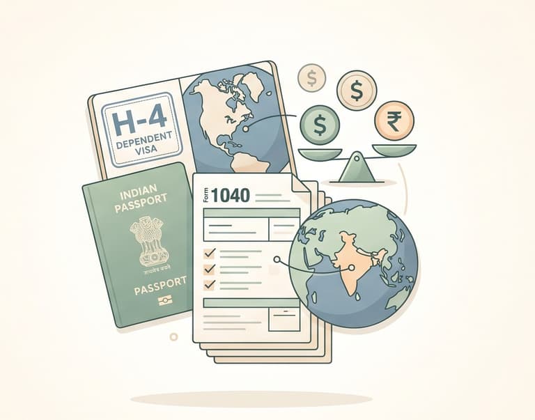 Indian Parents on Dependent Visa — US Tax for Their Income