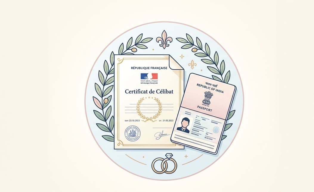 Bachelorhood Certificate France: NRI Marriage Guide 2026