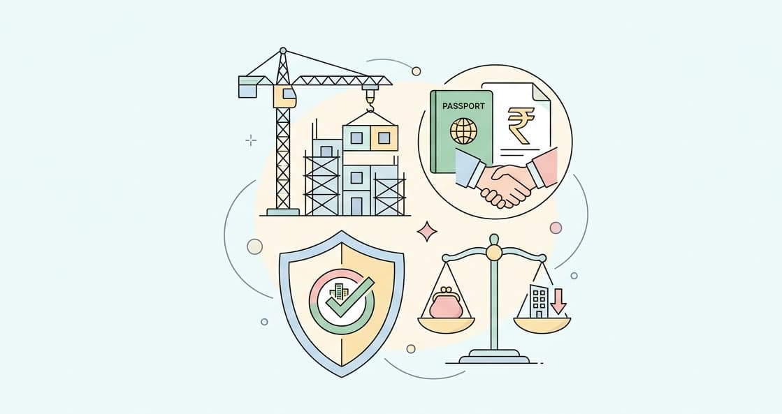 Buying Under-Construction Property as NRI — RERA, Builder Risk, and Safeguards