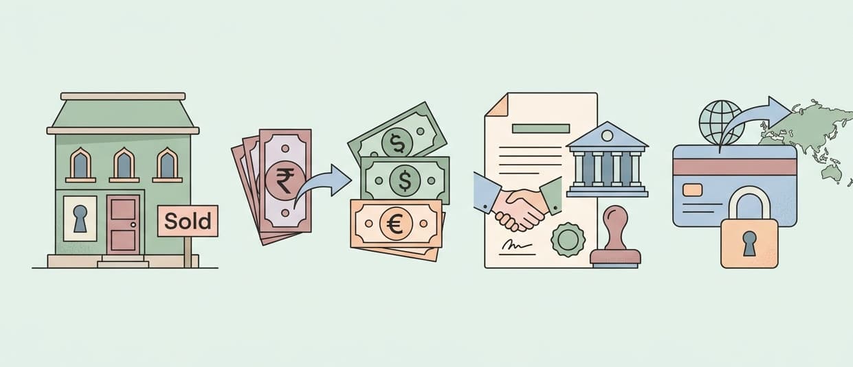 Repatriation of Indian Property Sale Proceeds — Step-by-Step Process