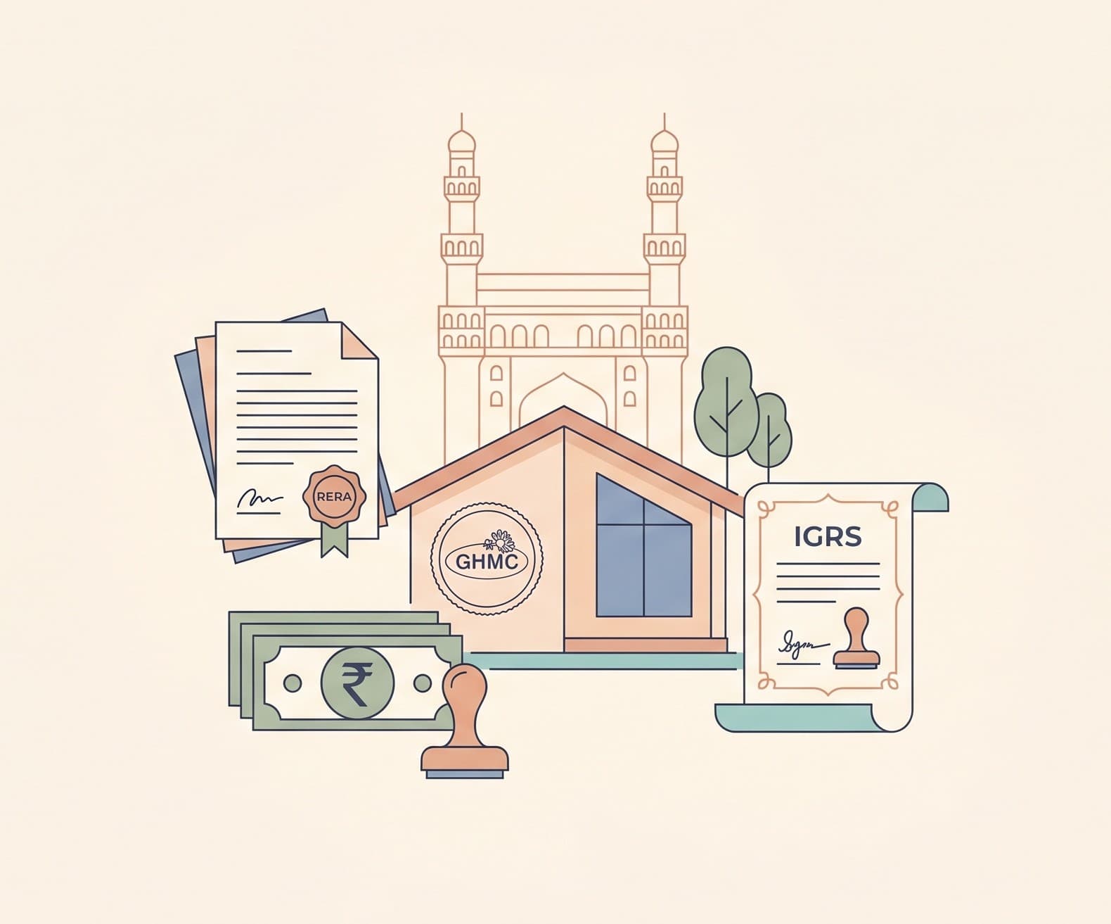 Hyderabad — NRI Property Guide (GHMC, Telangana RERA, IGRS, Stamp Duty)